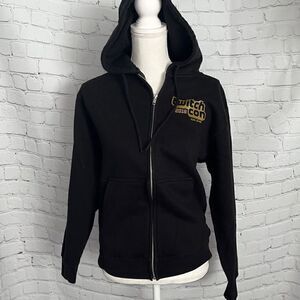Twitch Con - San Jose - 2018 - Black Zip Up Hoodie - S